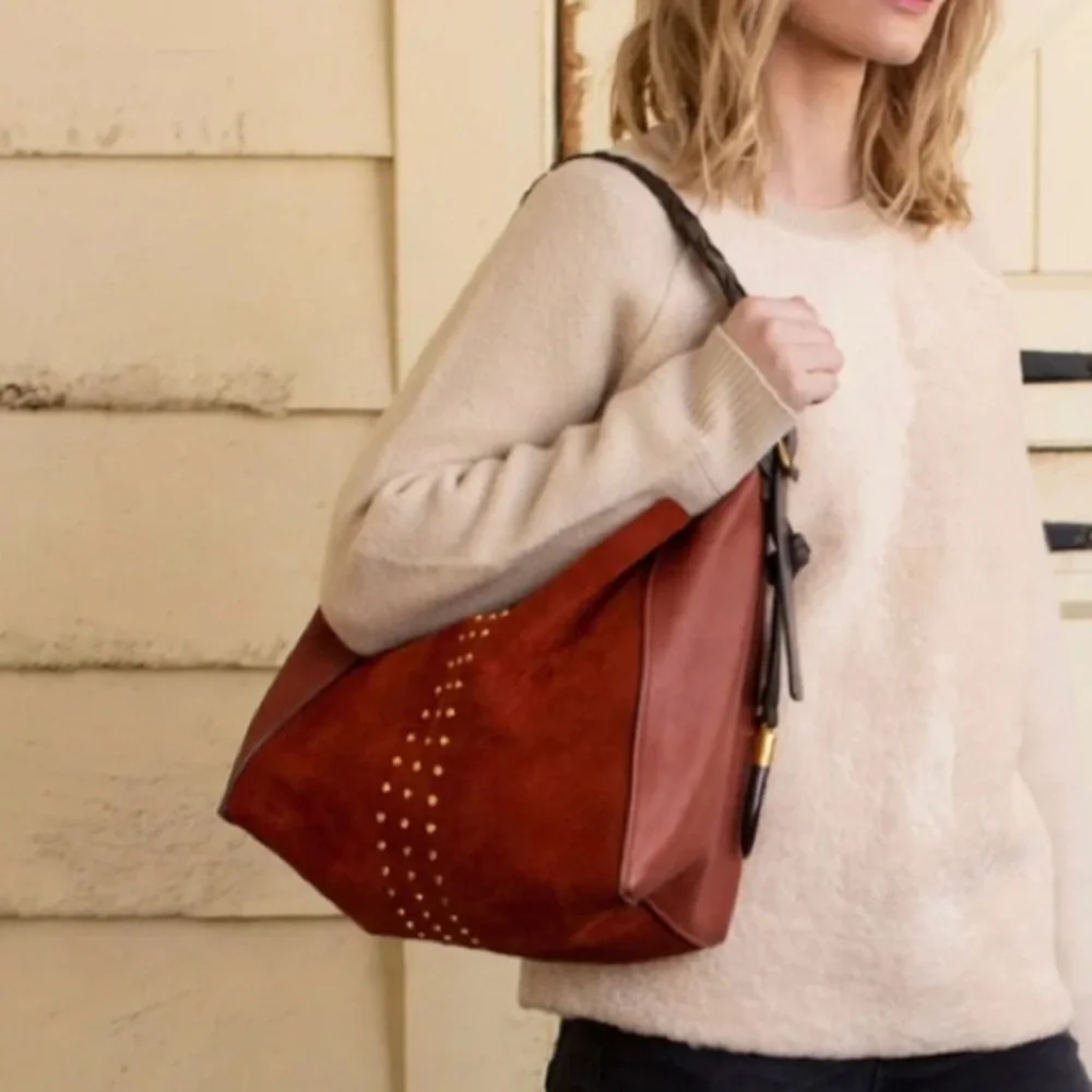 Kempton & Co Cowdray Hobo - Rust Stud